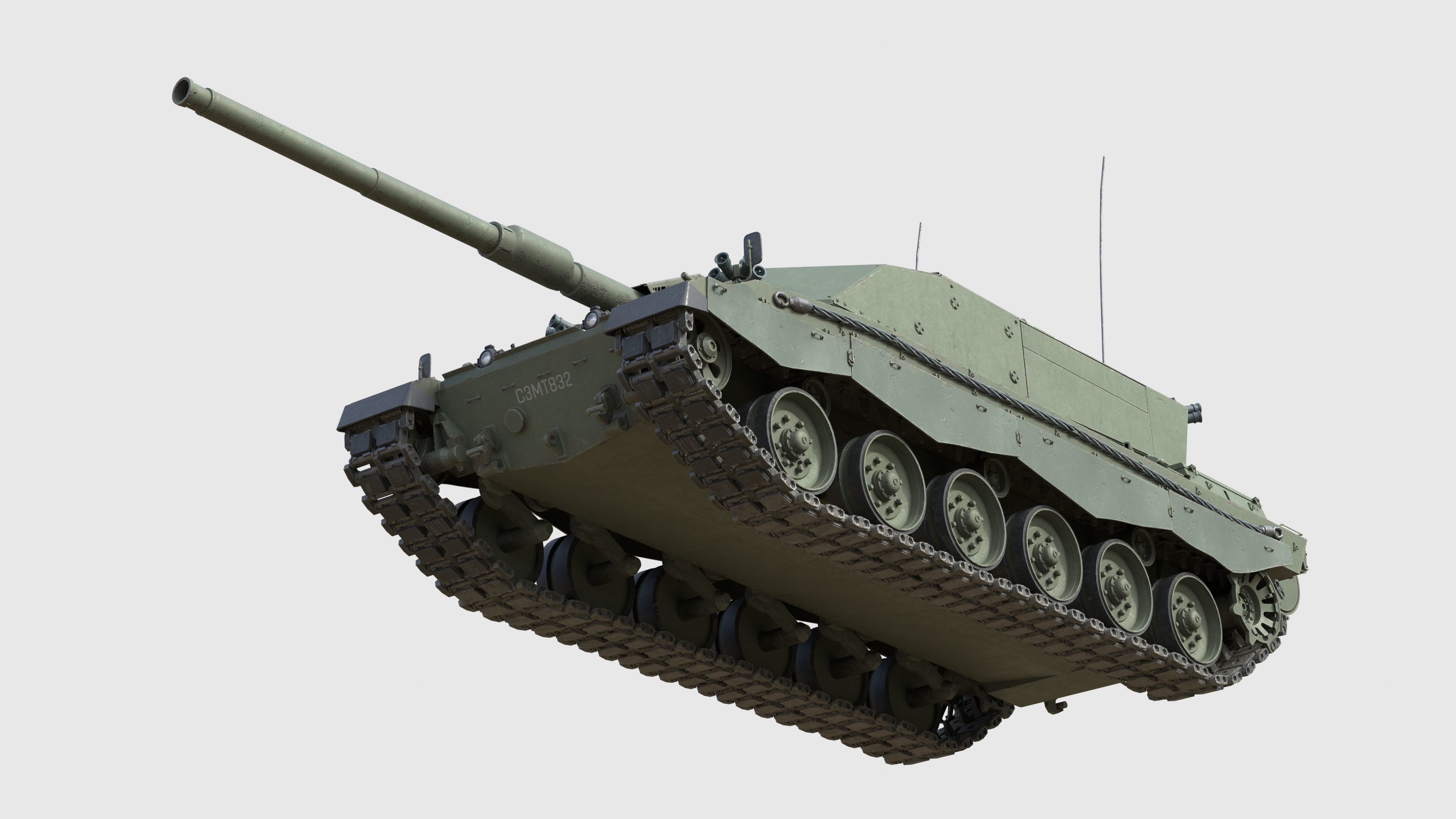 Challenger 3 Main battle tank Challenger 3 Low-poly 3D model_9
