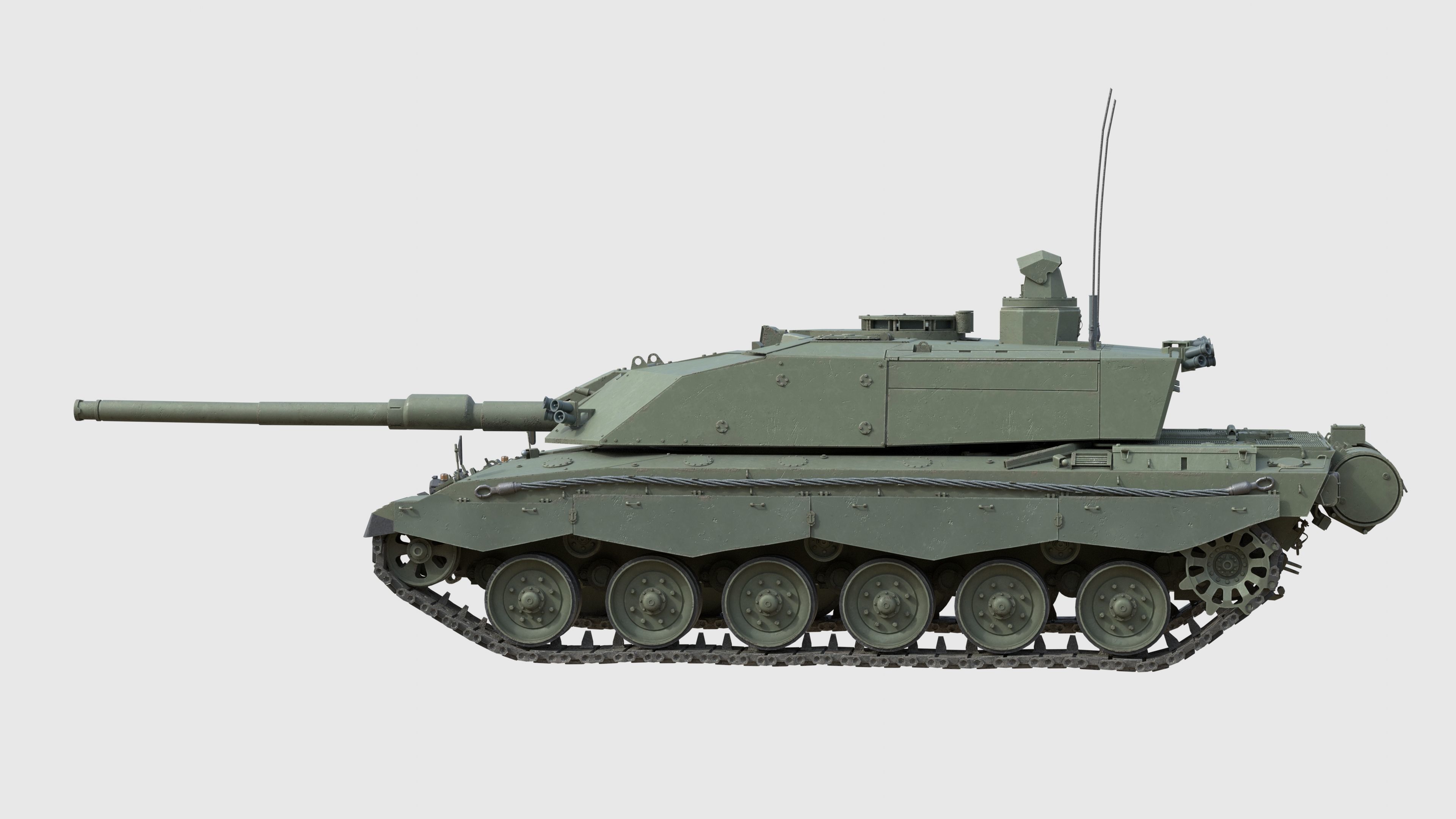 Challenger 3 Main battle tank Challenger 3 Low-poly 3D model_5