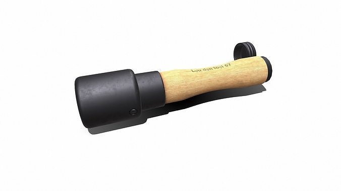 Vietnam Type 67 Grenade Low-poly PBR Free low-poly 3D model