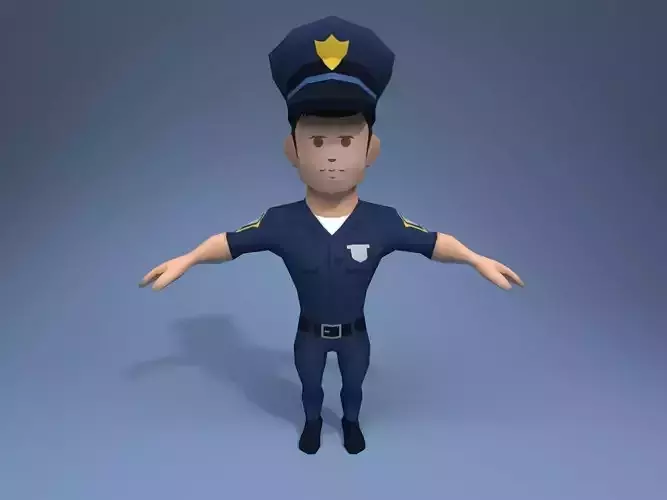 Policeman cartoon