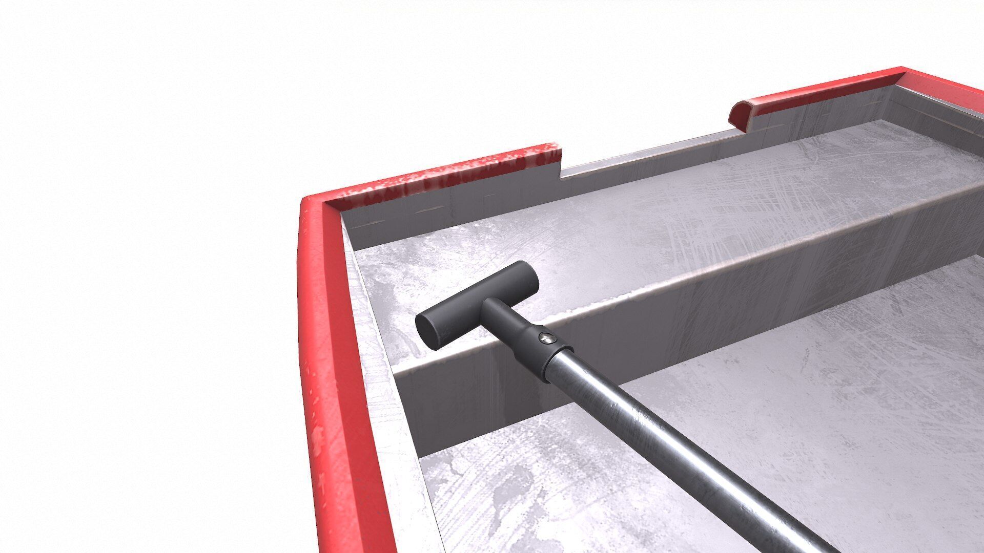 Row Boat Low-poly PBR Low-poly 3D model_17