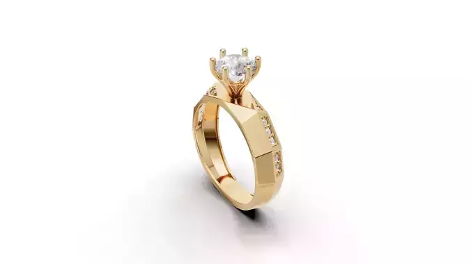 Solitaire Ring 14