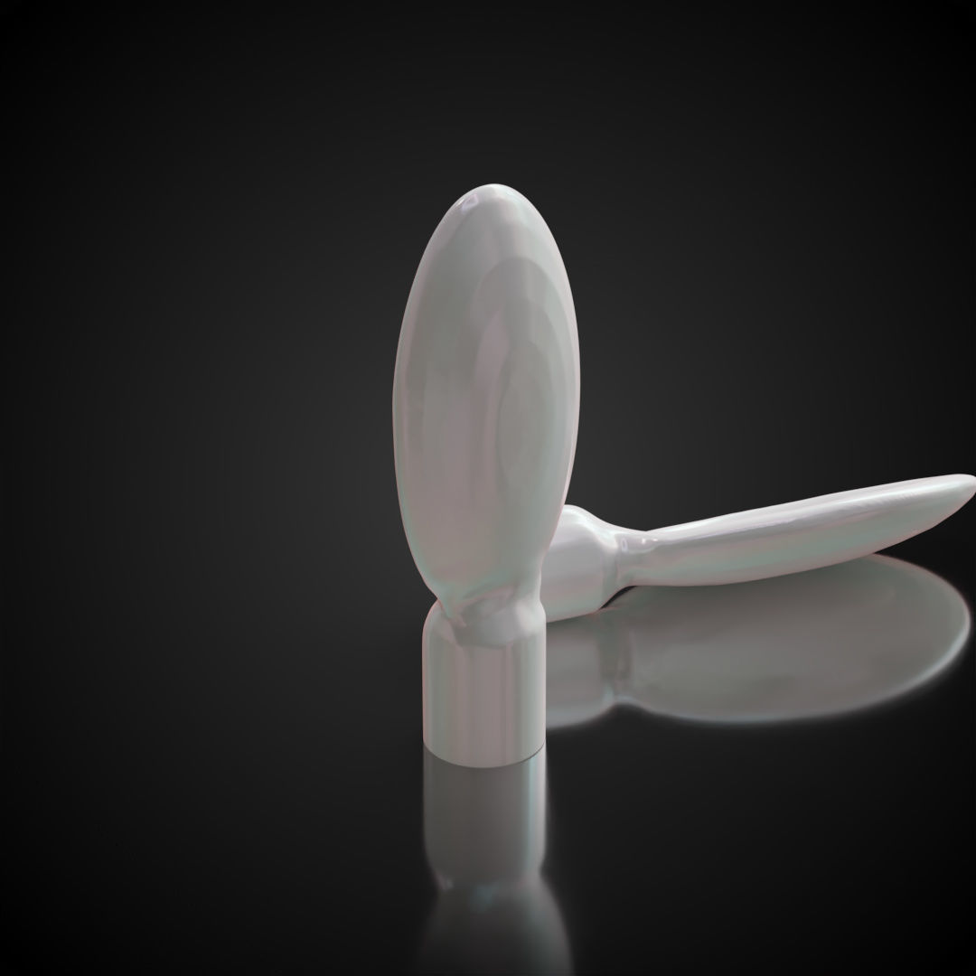 Tiny spoon 3D print model_8