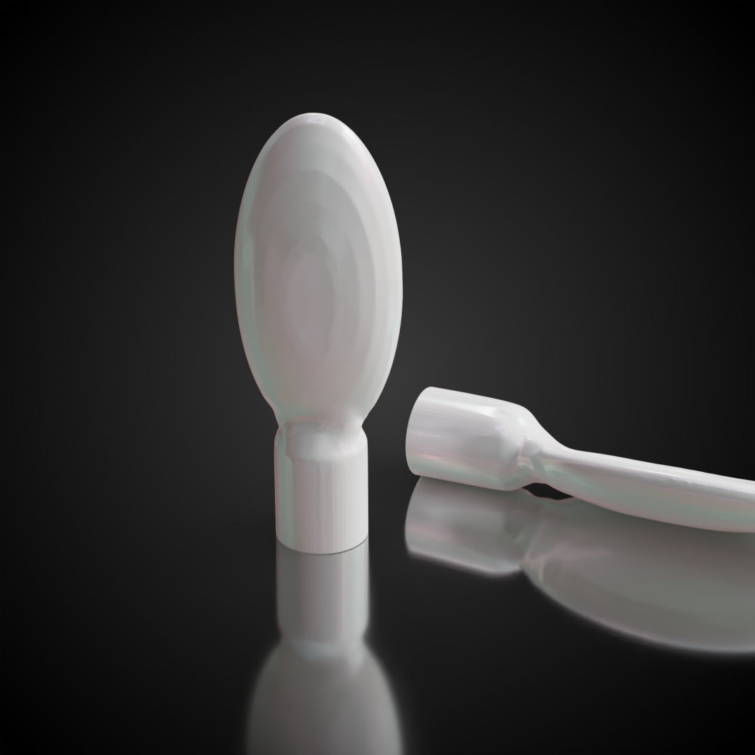 Tiny spoon 3D print model_10