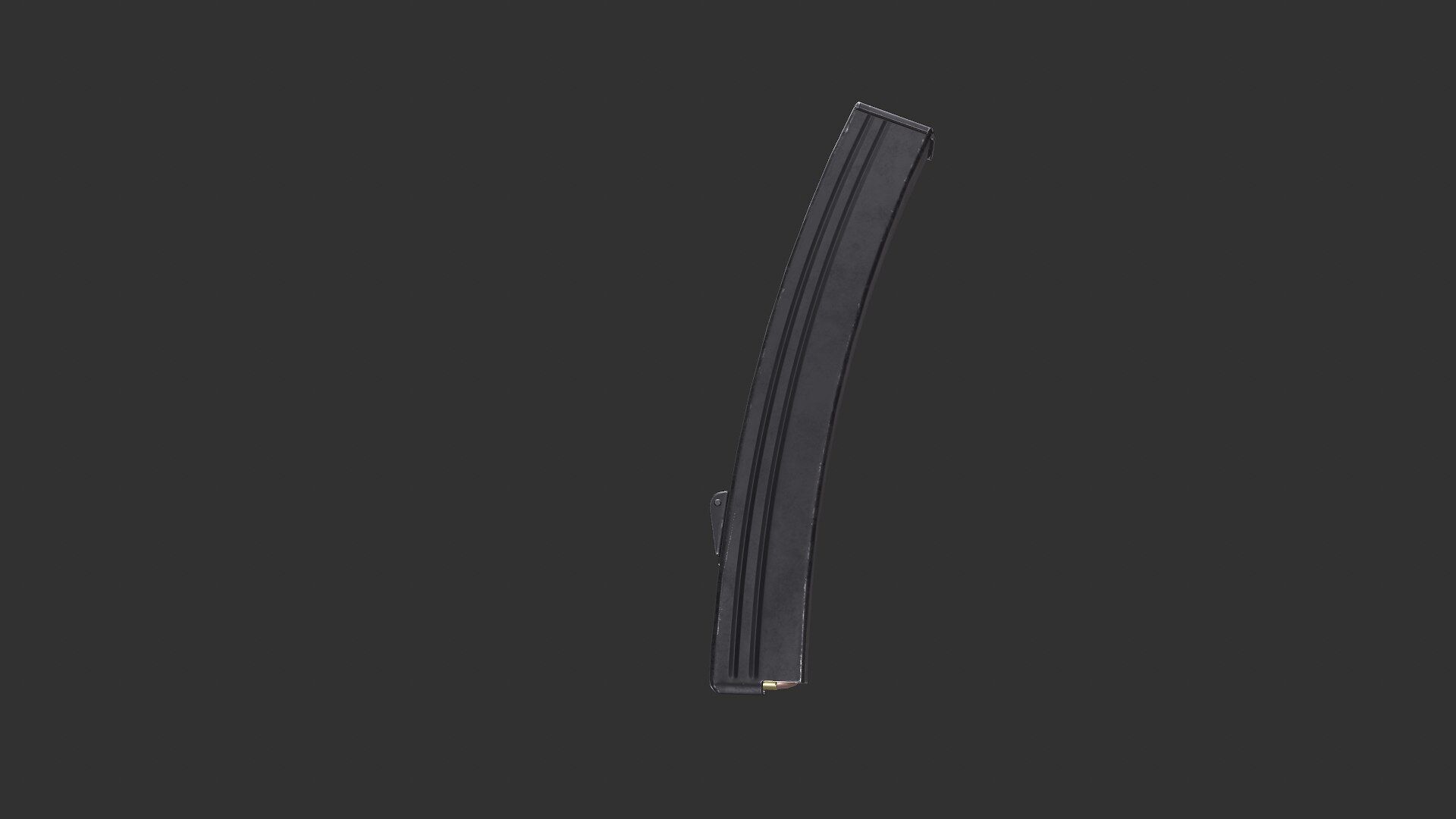 Lithgow F1 Submachine Gun SMG Low-poly PBR Low-poly 3D model_20