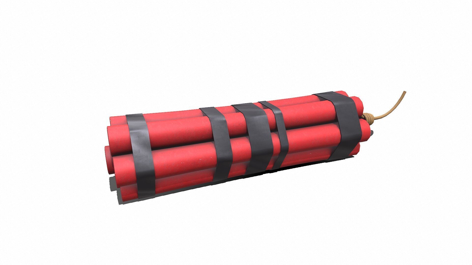 Dynamite Low-poly PBR Low-poly 3D model_6