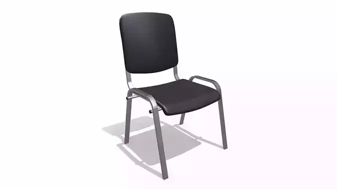 Chair Low-poly PBR Free low-poly 3D model