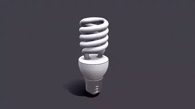 CFL Light Bulb PBR