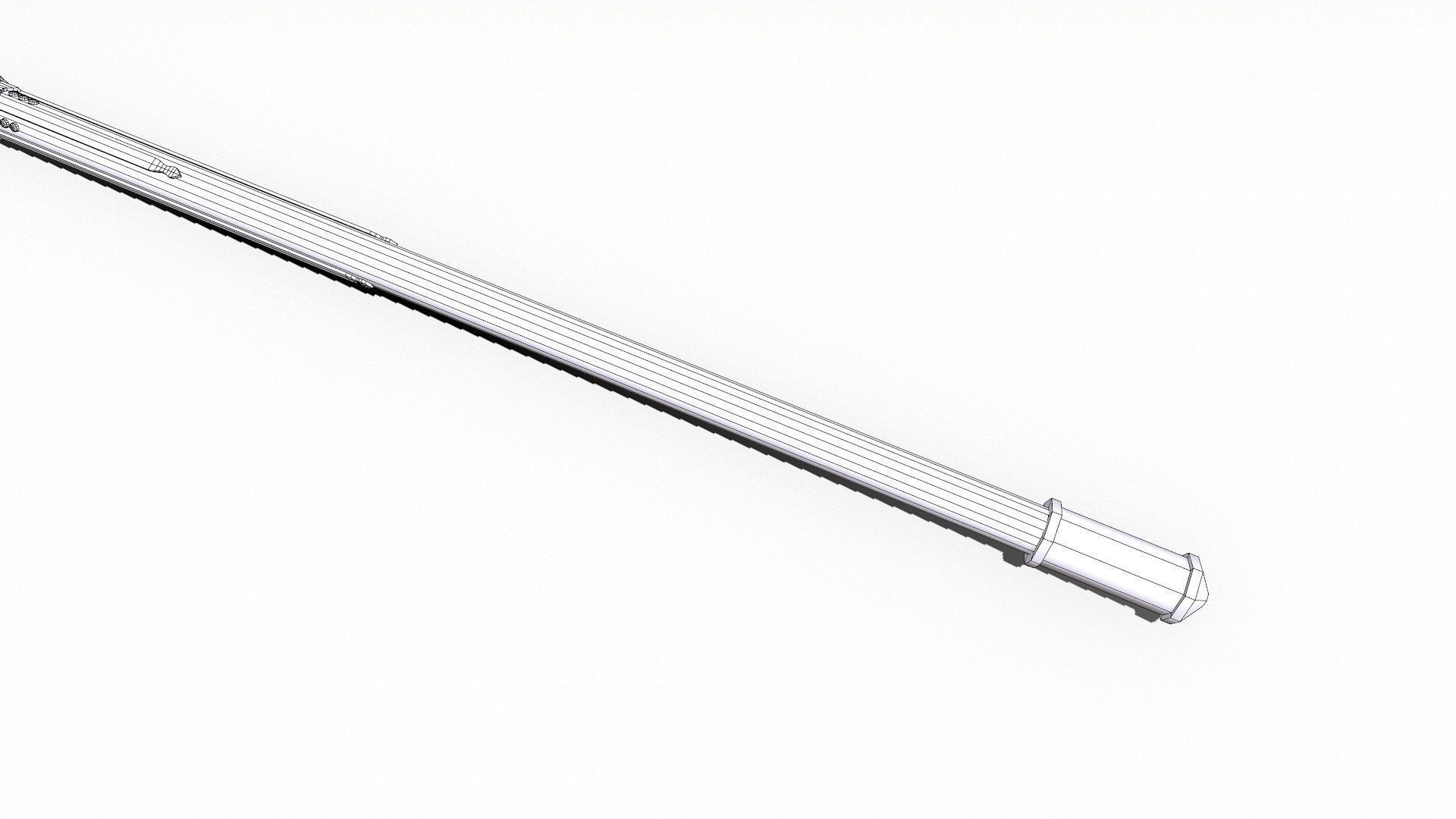 Berserker Axe Low-poly PBR Low-poly 3D model_29