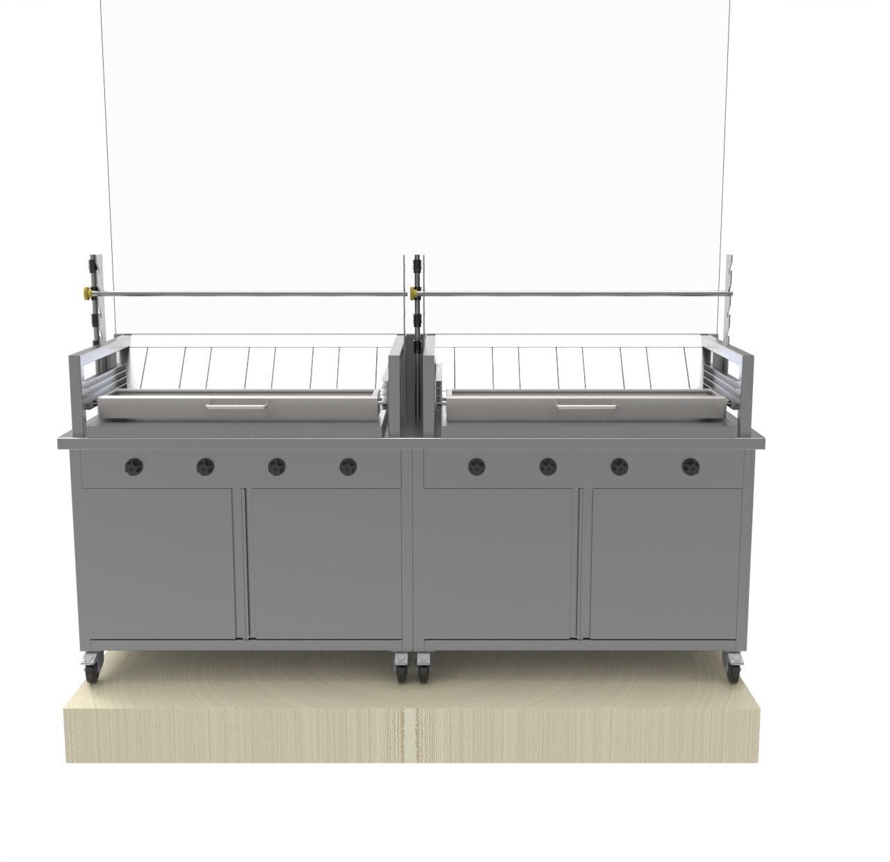 BBQ-GRILL shawarma  3D model_1