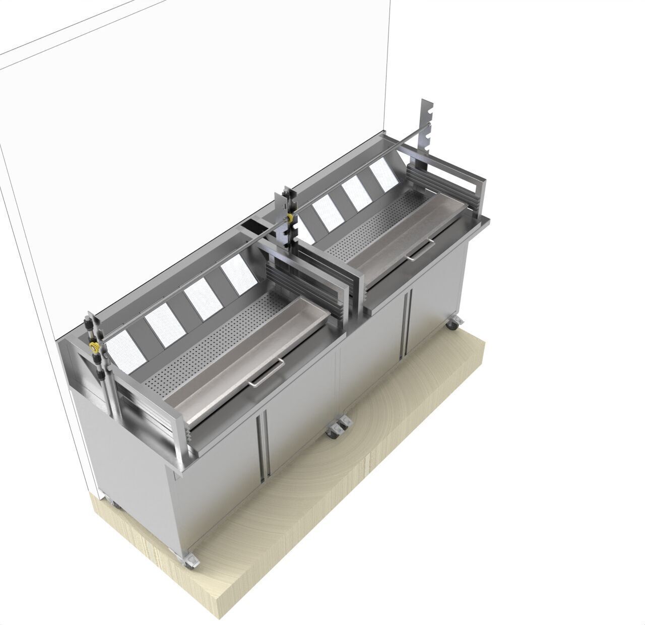 BBQ-GRILL shawarma  3D model_3