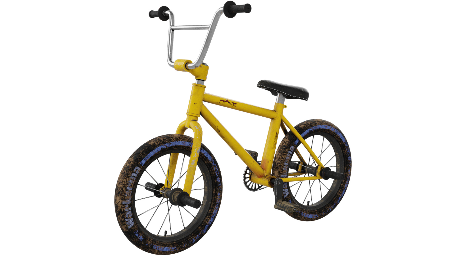 BMX Bicycle 3D model_4