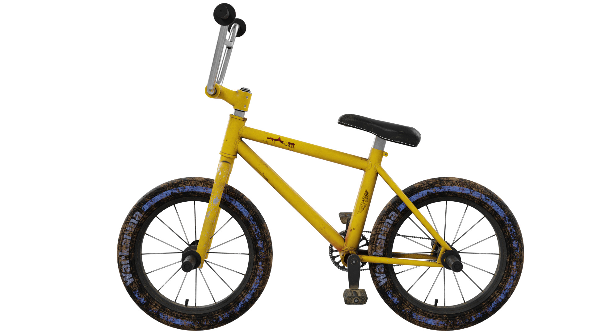 BMX Bicycle 3D model_5