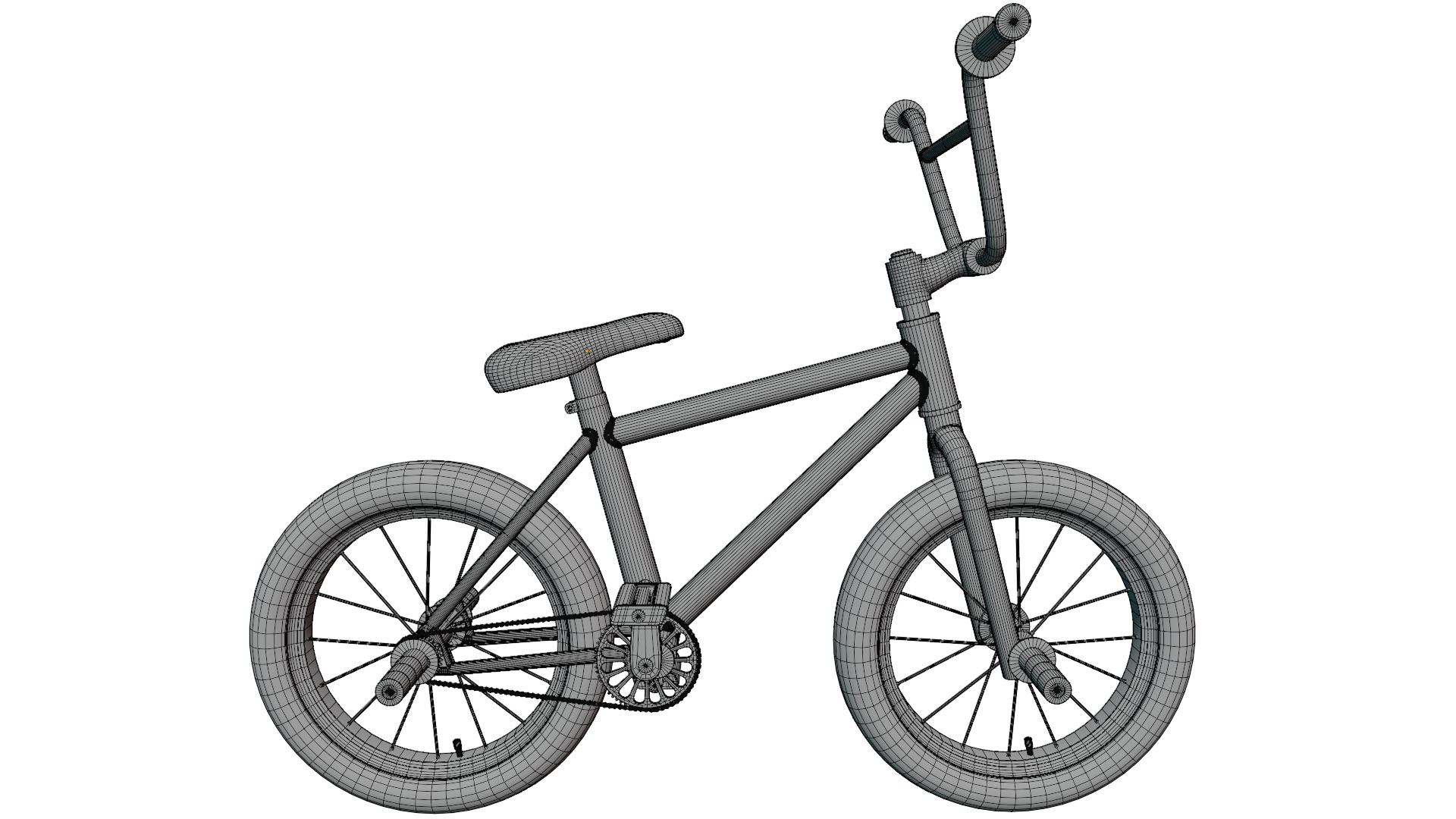 BMX Bicycle 3D model_10
