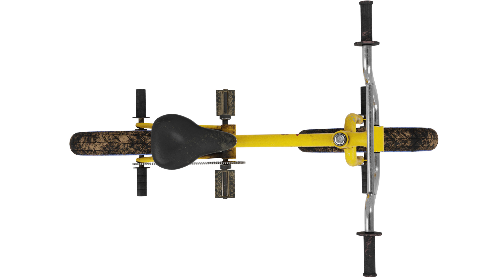 BMX Bicycle 3D model_8