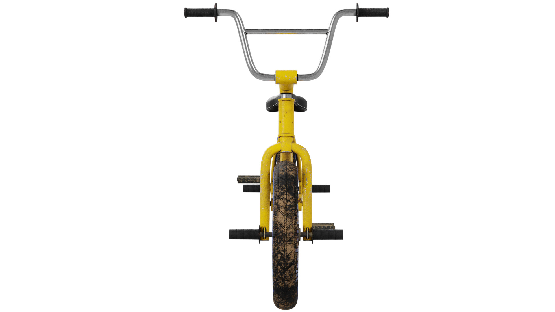 BMX Bicycle 3D model_3