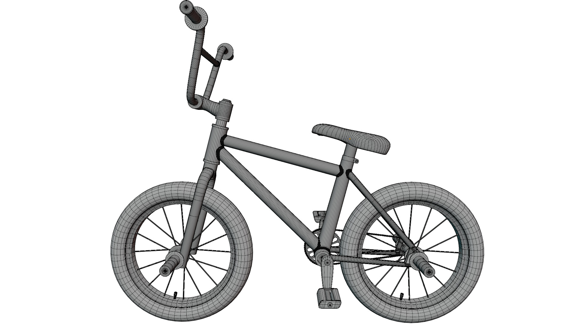 BMX Bicycle 3D model_14