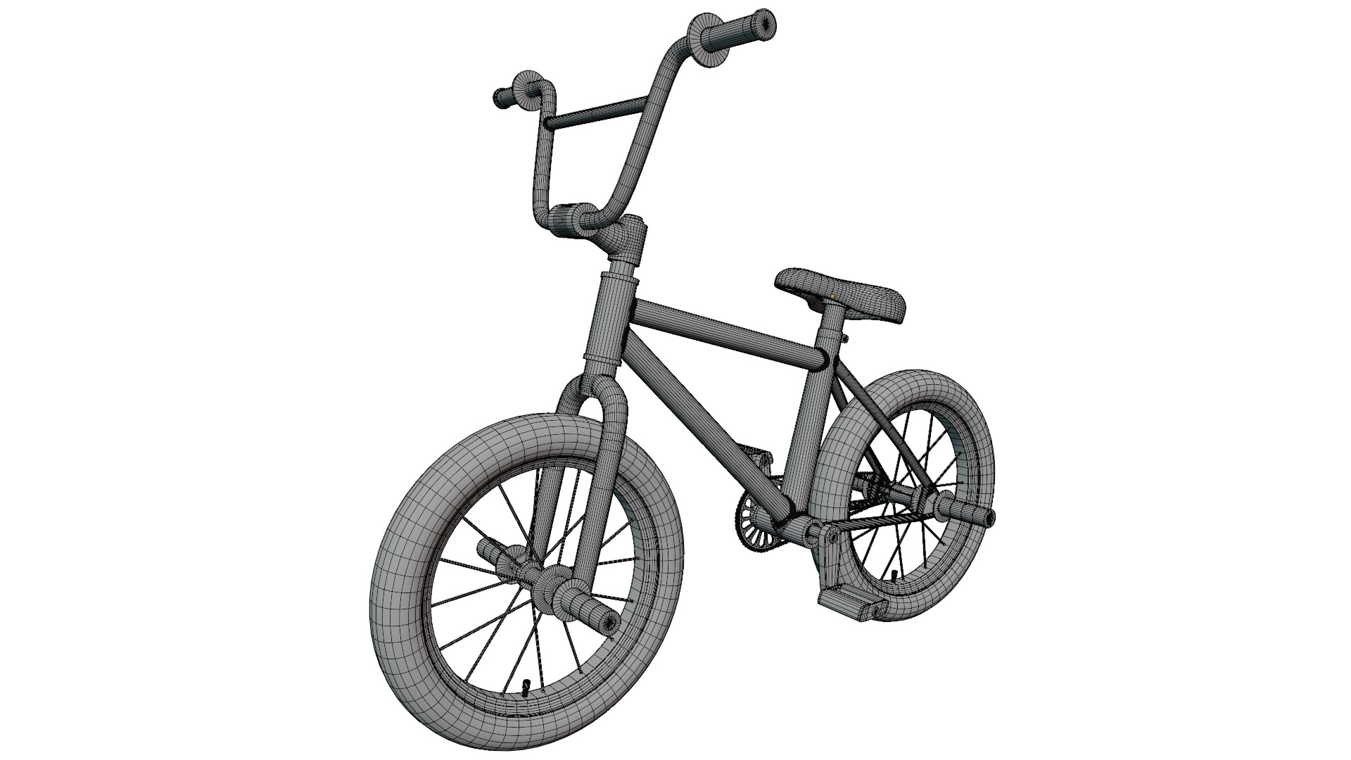 BMX Bicycle 3D model_13