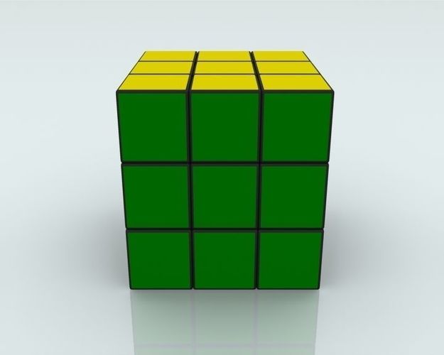 Rubiks Cube 3D model