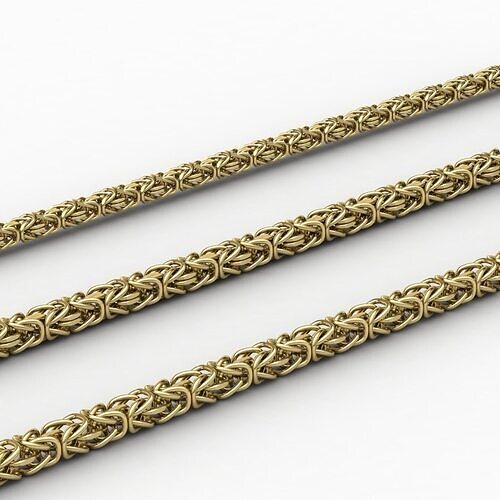 Byzantine chains 3D print model