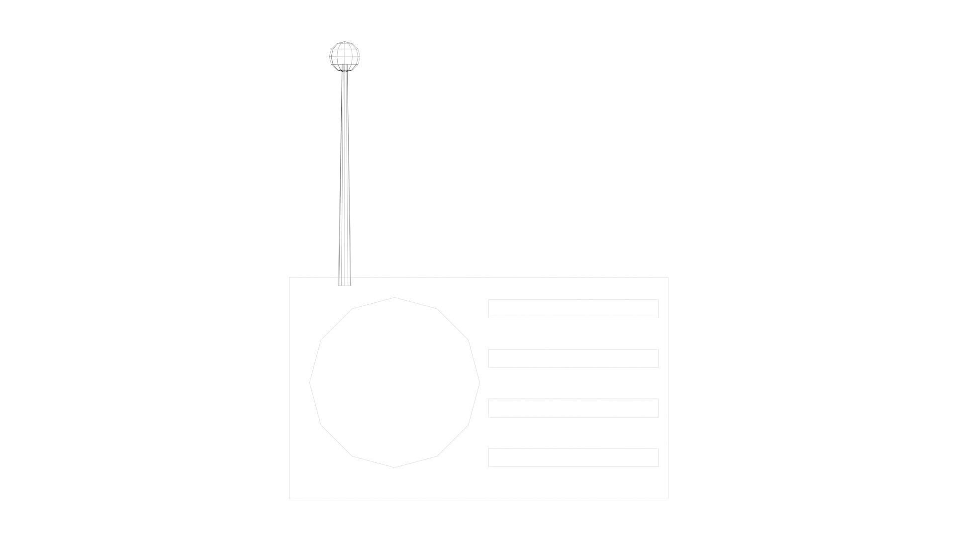 Low Poly Game Ready Radio Low-poly 3D model_18