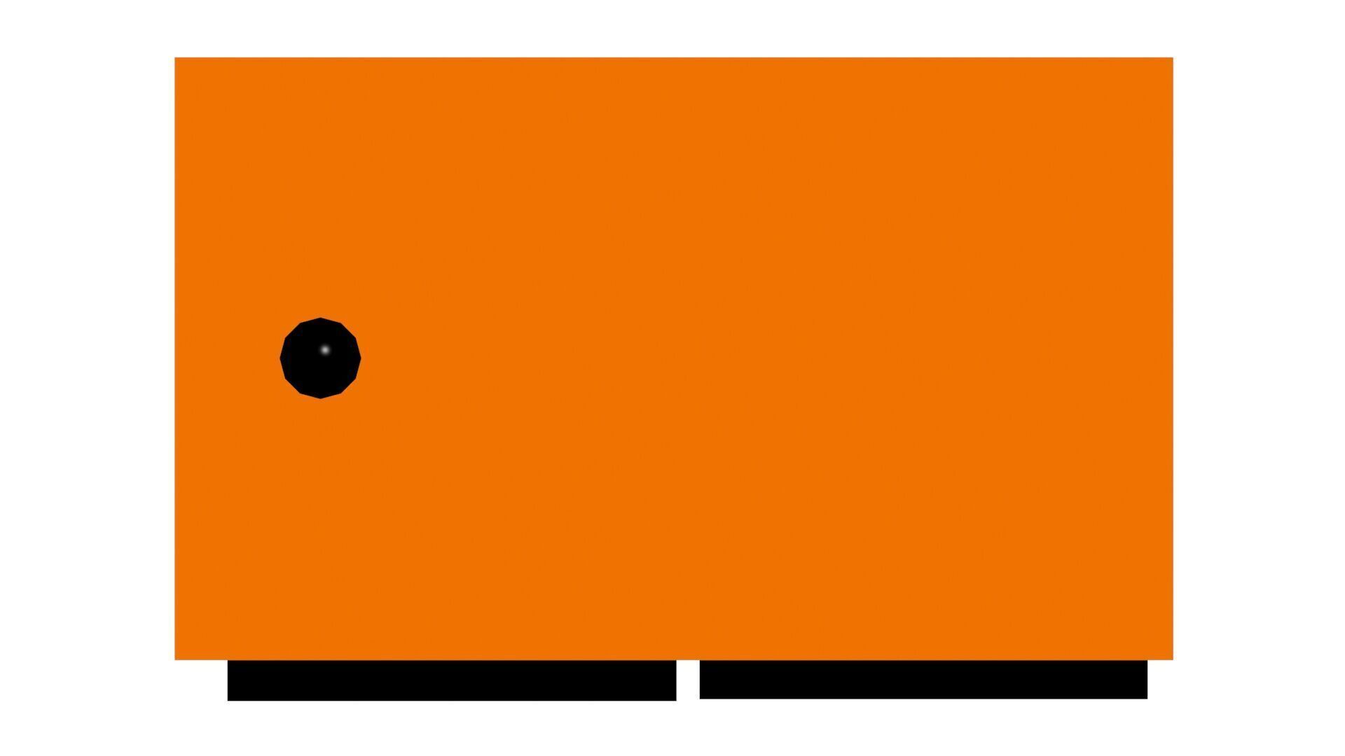 Low Poly Game Ready Radio Low-poly 3D model_6