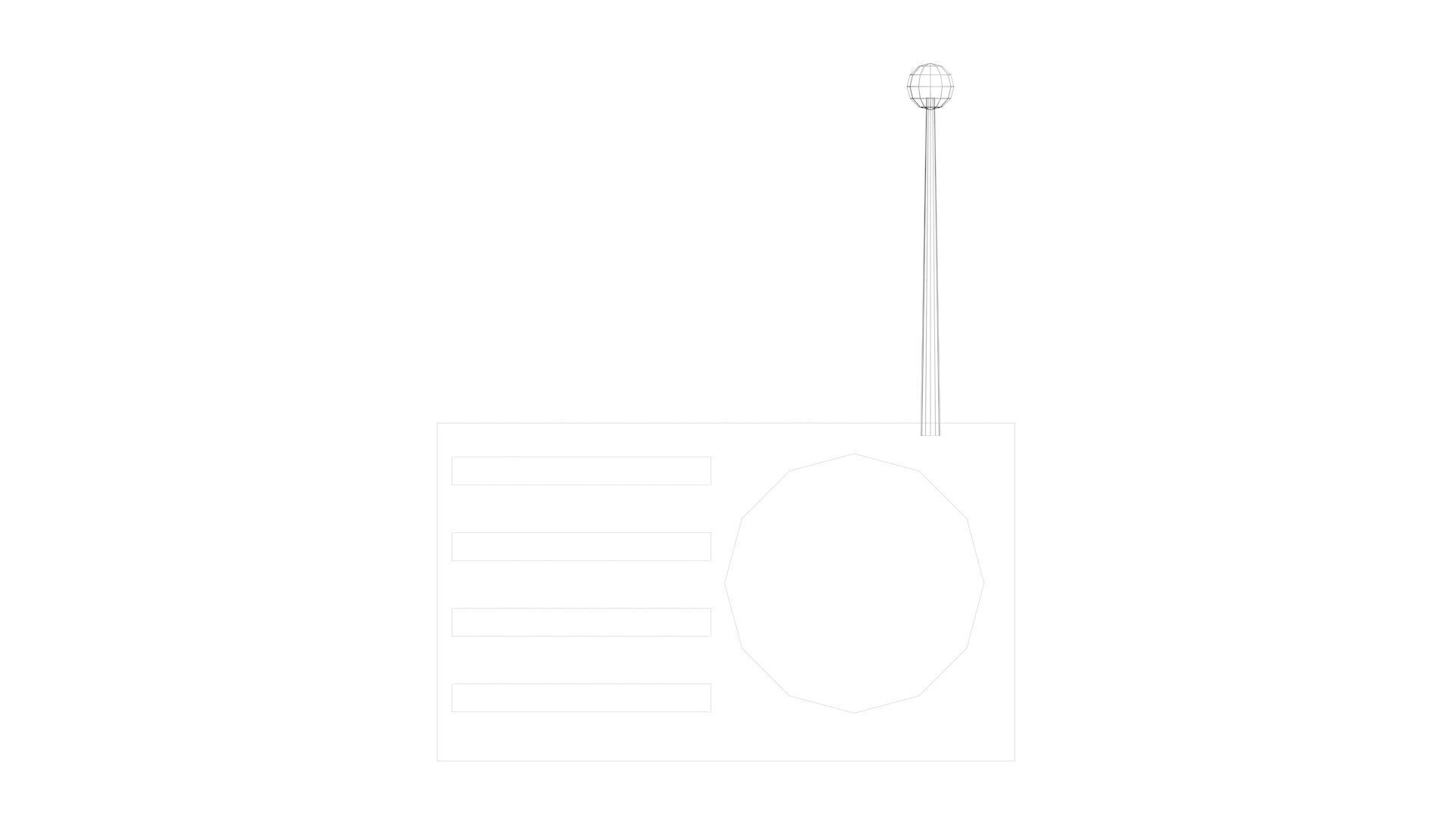 Low Poly Game Ready Radio Low-poly 3D model_21