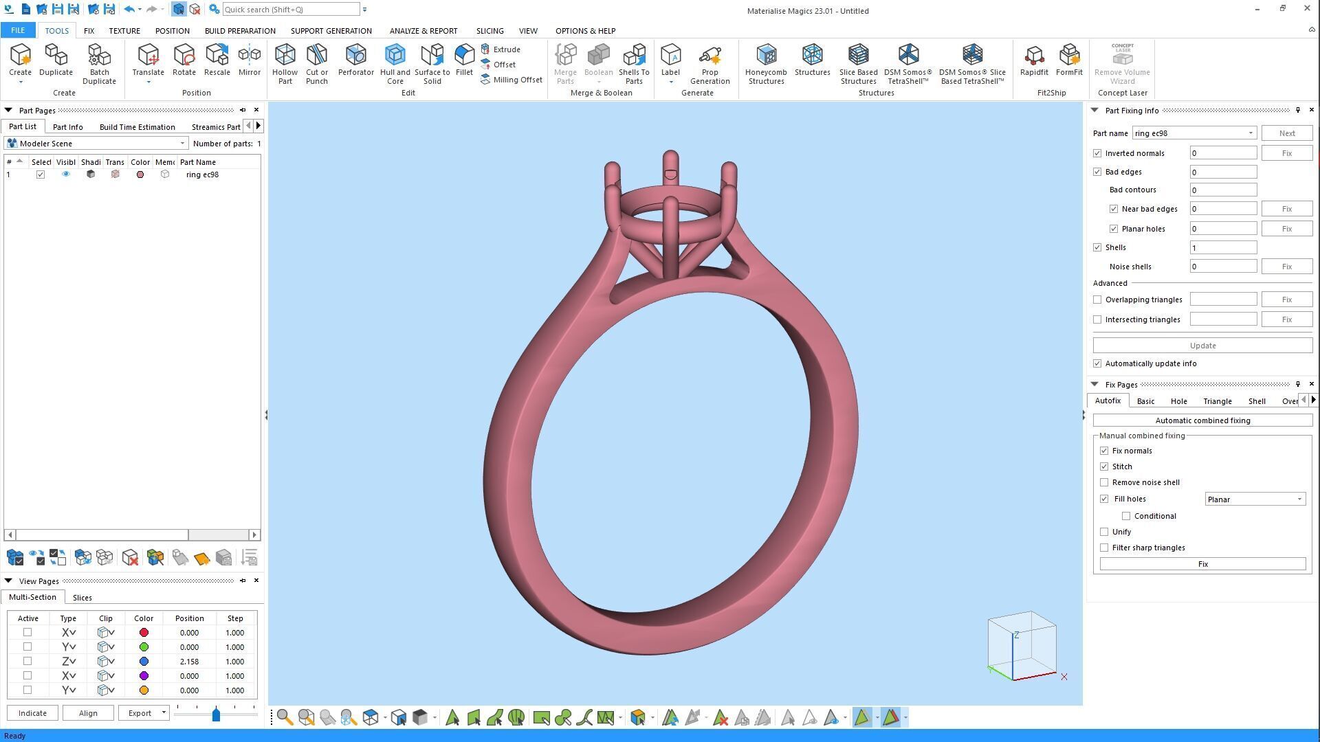 Ring 1098 3D print model_3