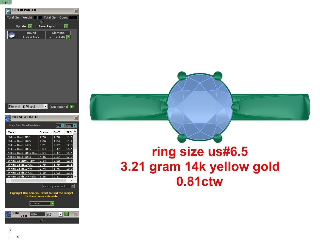 Ring 1098 3D print model_2