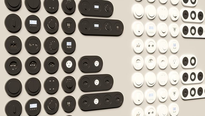  Components for Interior Design Free 3D model