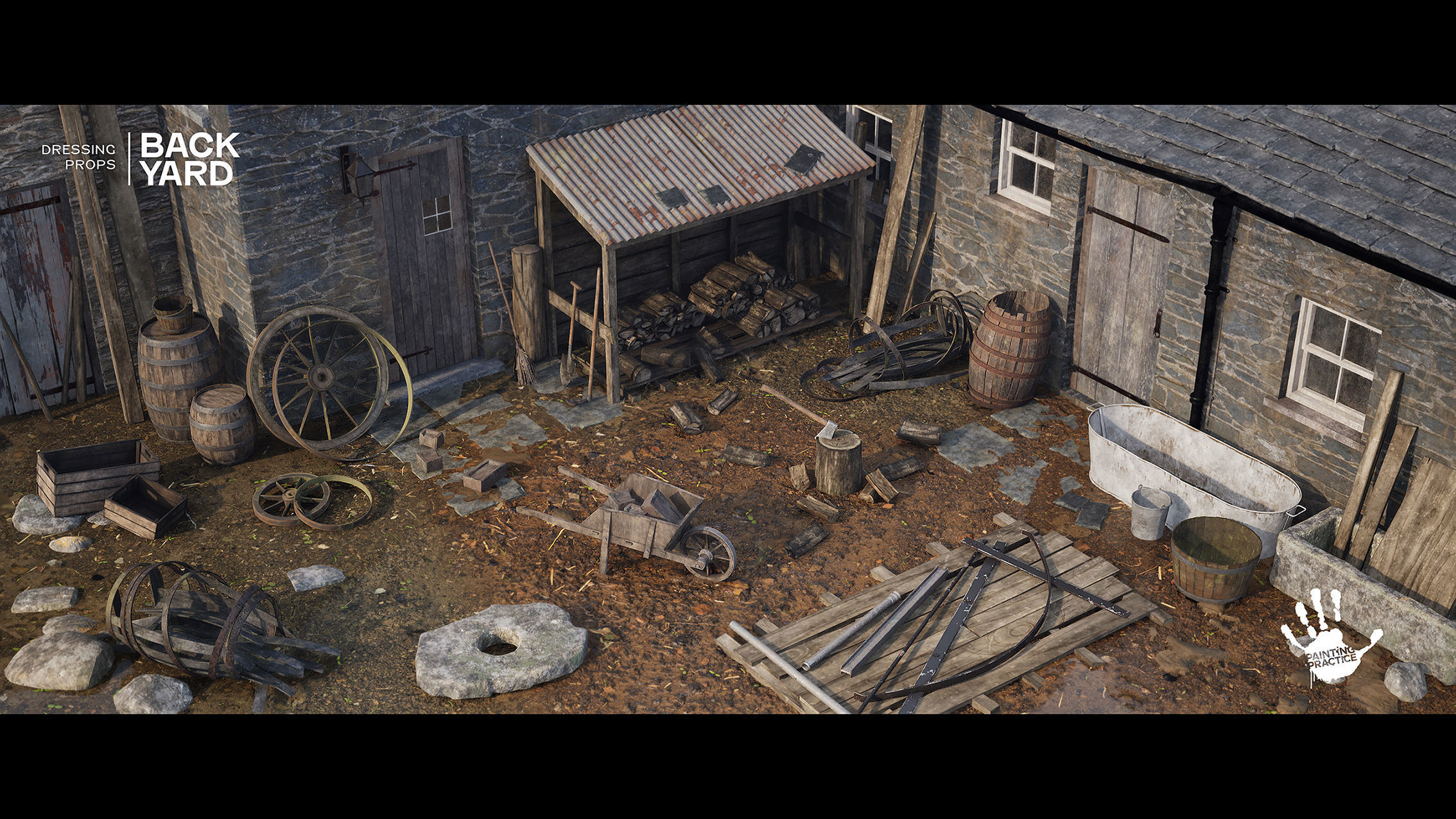 Plan V Ye Old Villages A Multi-Purpose World-Building Kit 3D model_12