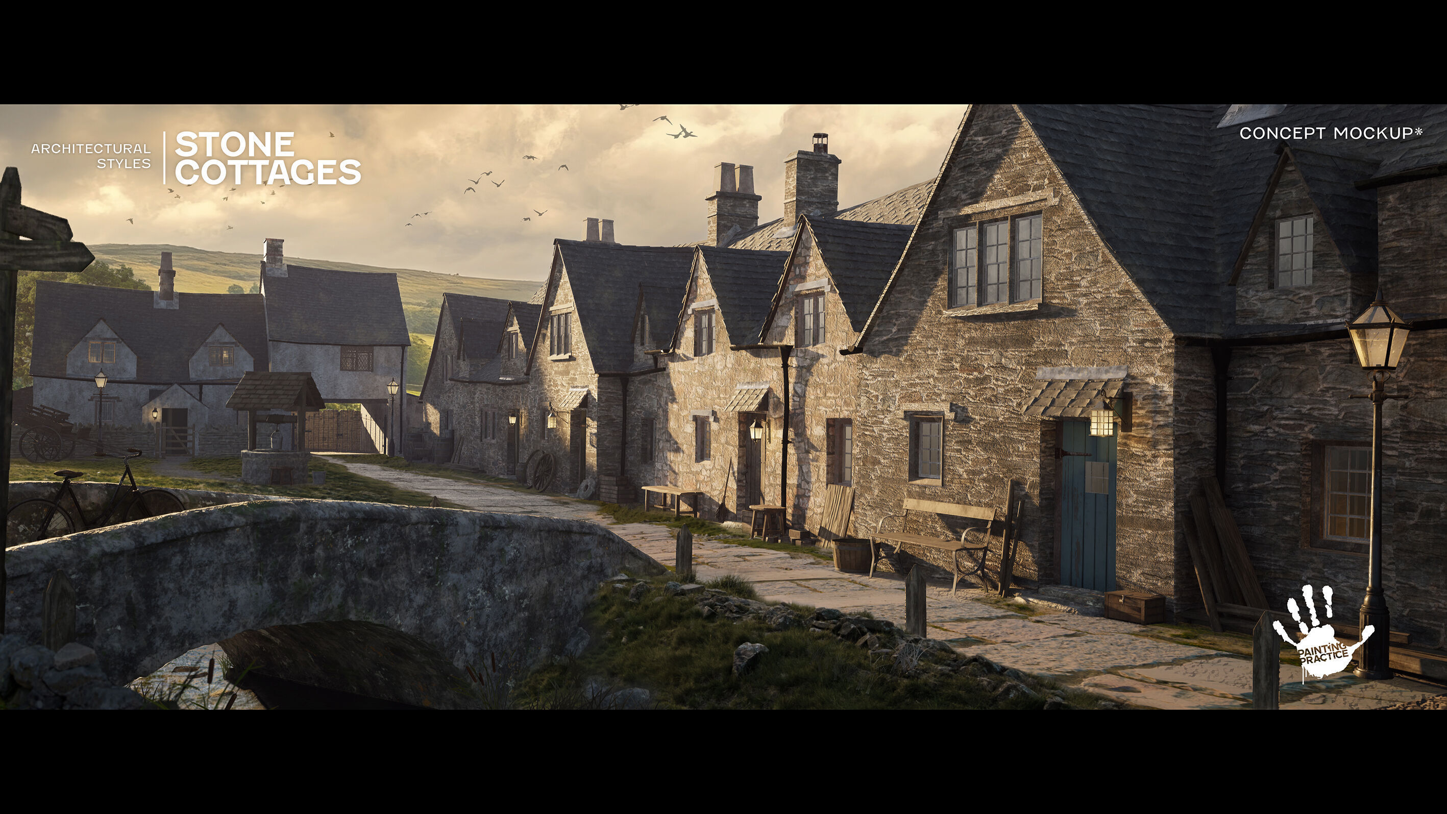 Plan V Ye Old Villages A Multi-Purpose World-Building Kit 3D model_9