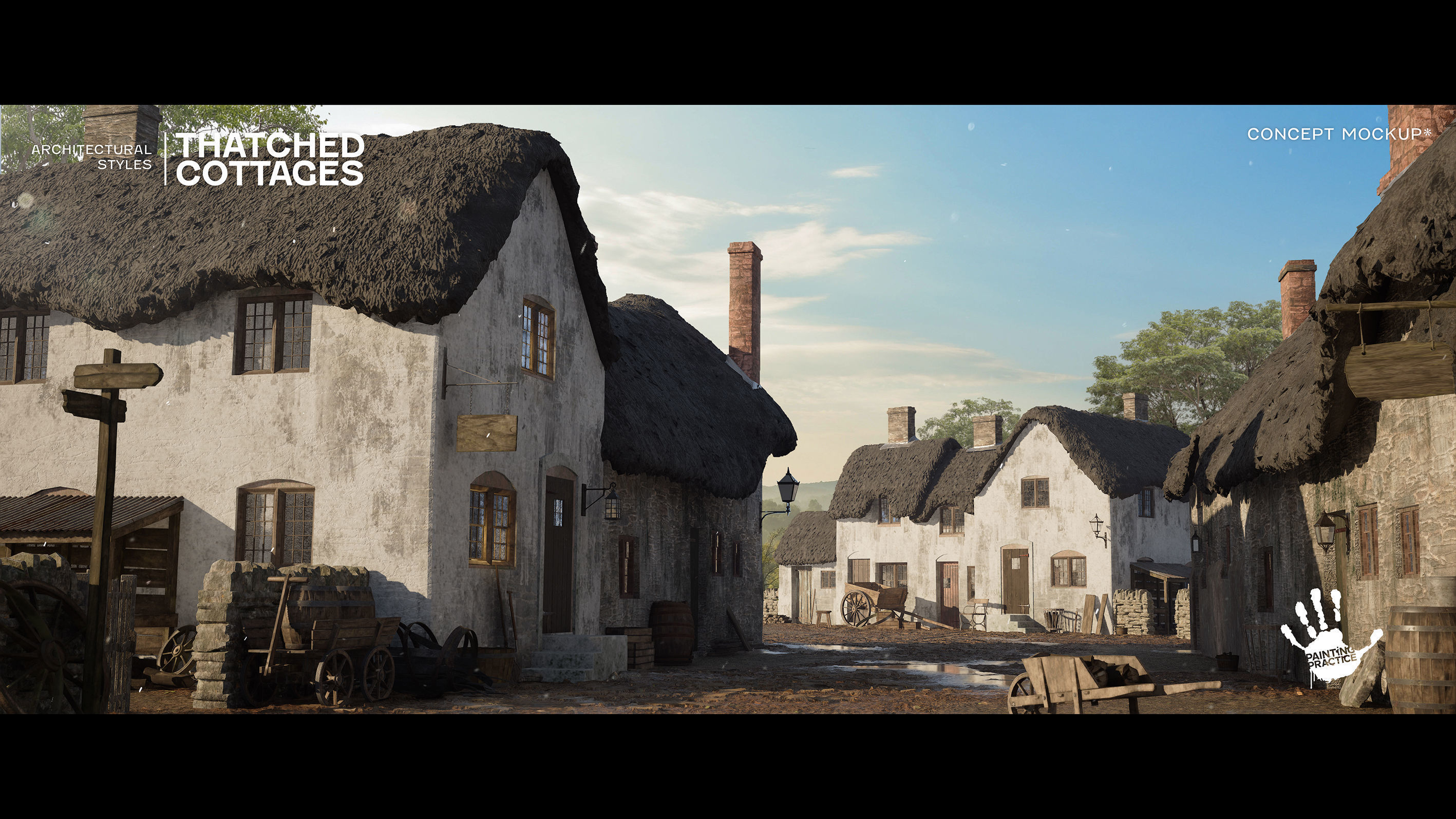 Plan V Ye Old Villages A Multi-Purpose World-Building Kit 3D model_8