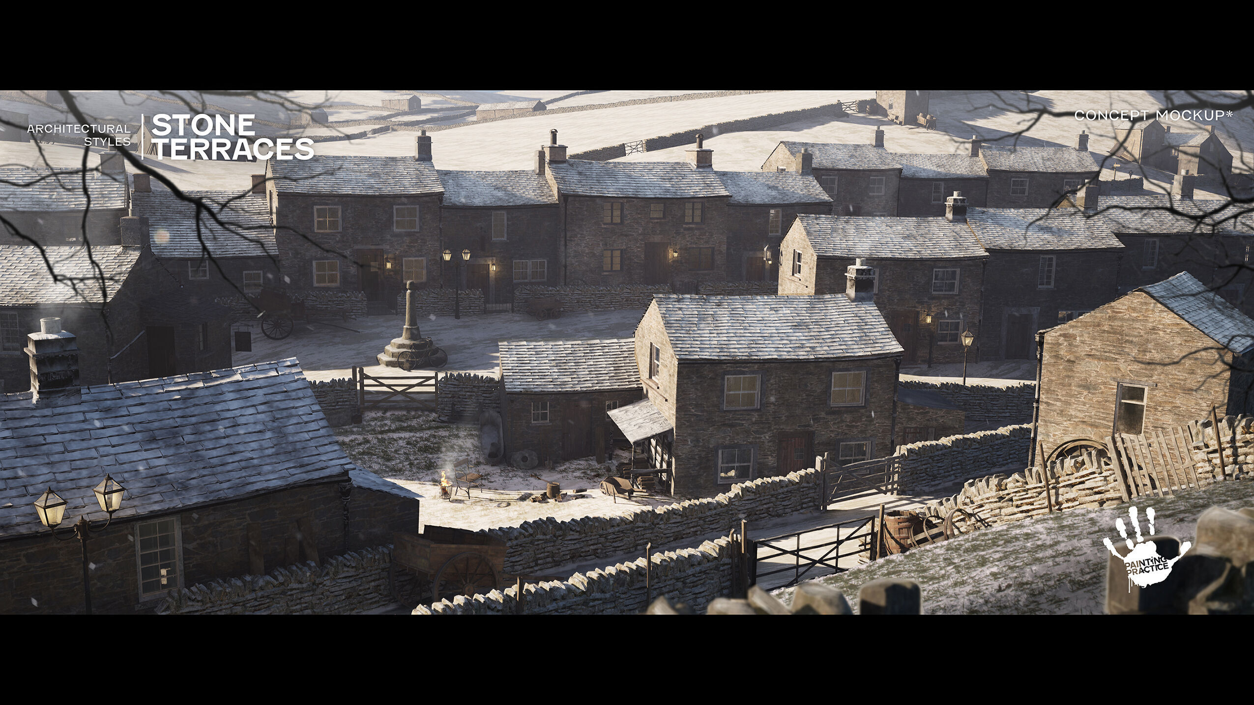 Plan V Ye Old Villages A Multi-Purpose World-Building Kit 3D model_10