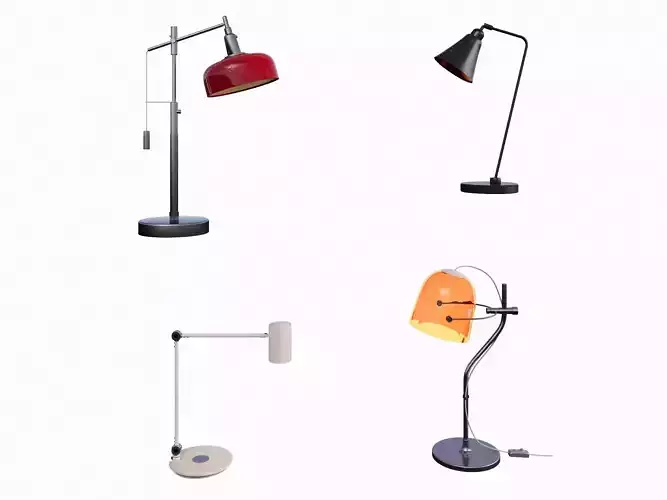 Modern table lamp set