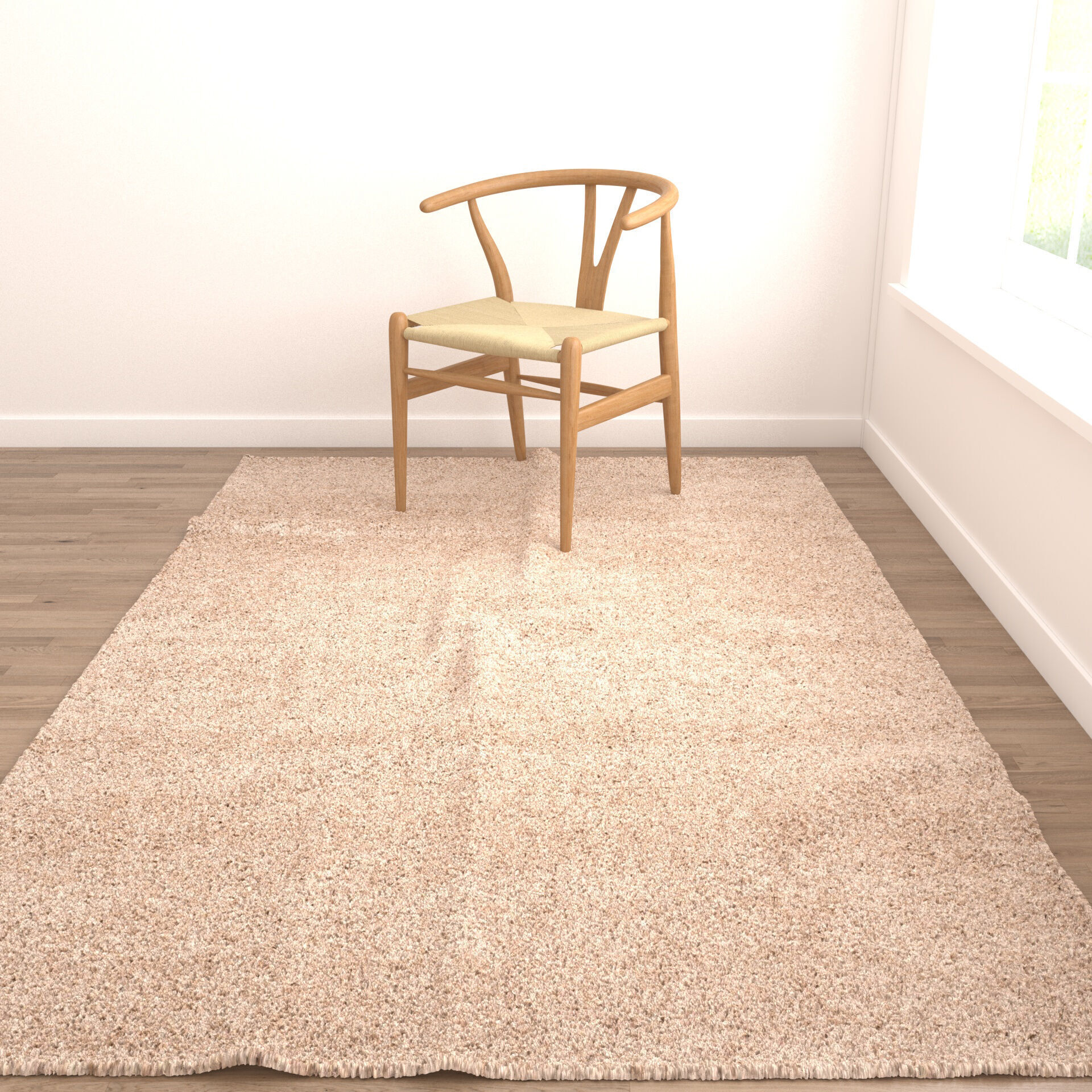 Rugs No 1038 Low-poly 3D model_4