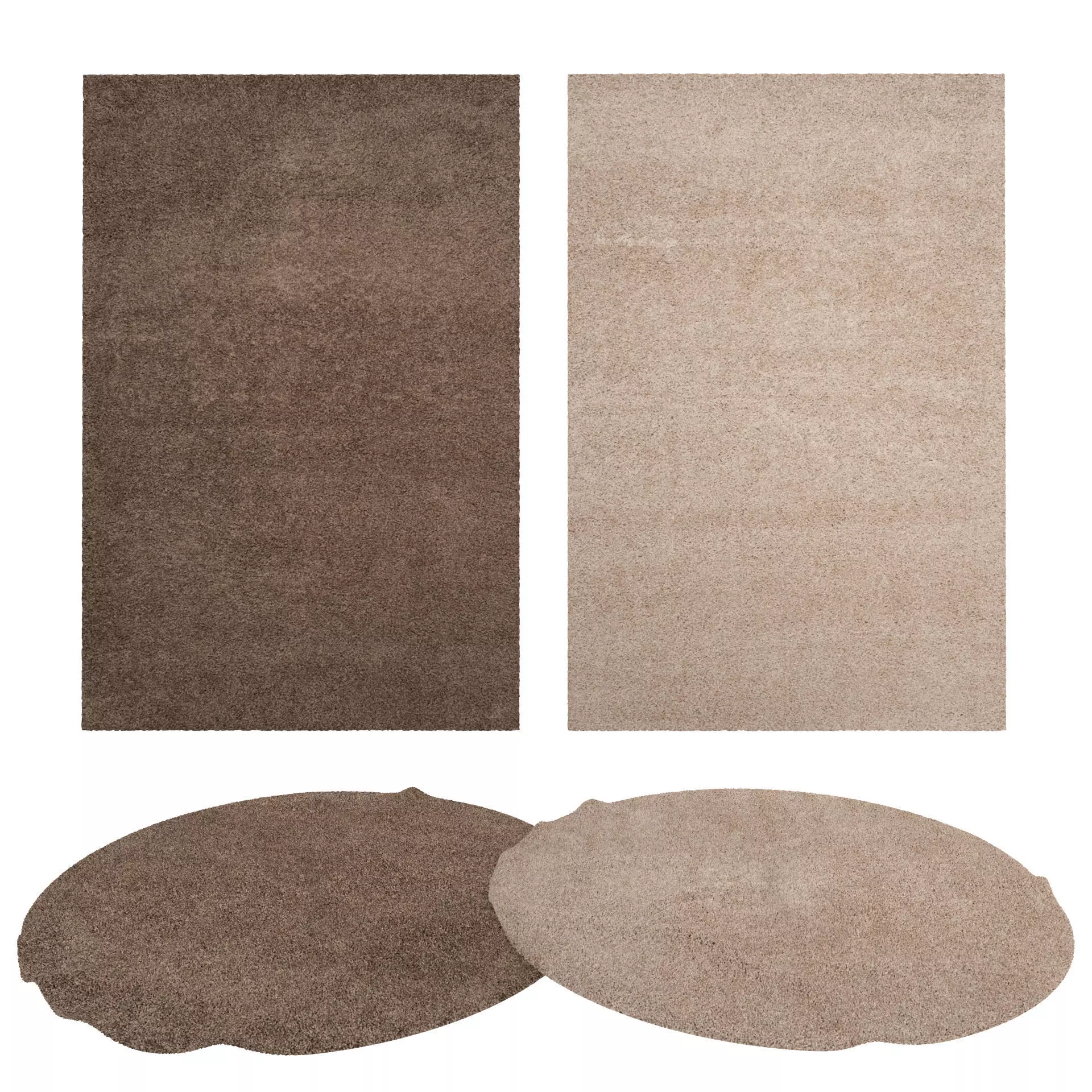 Rugs No 1038 Low-poly 3D model_0