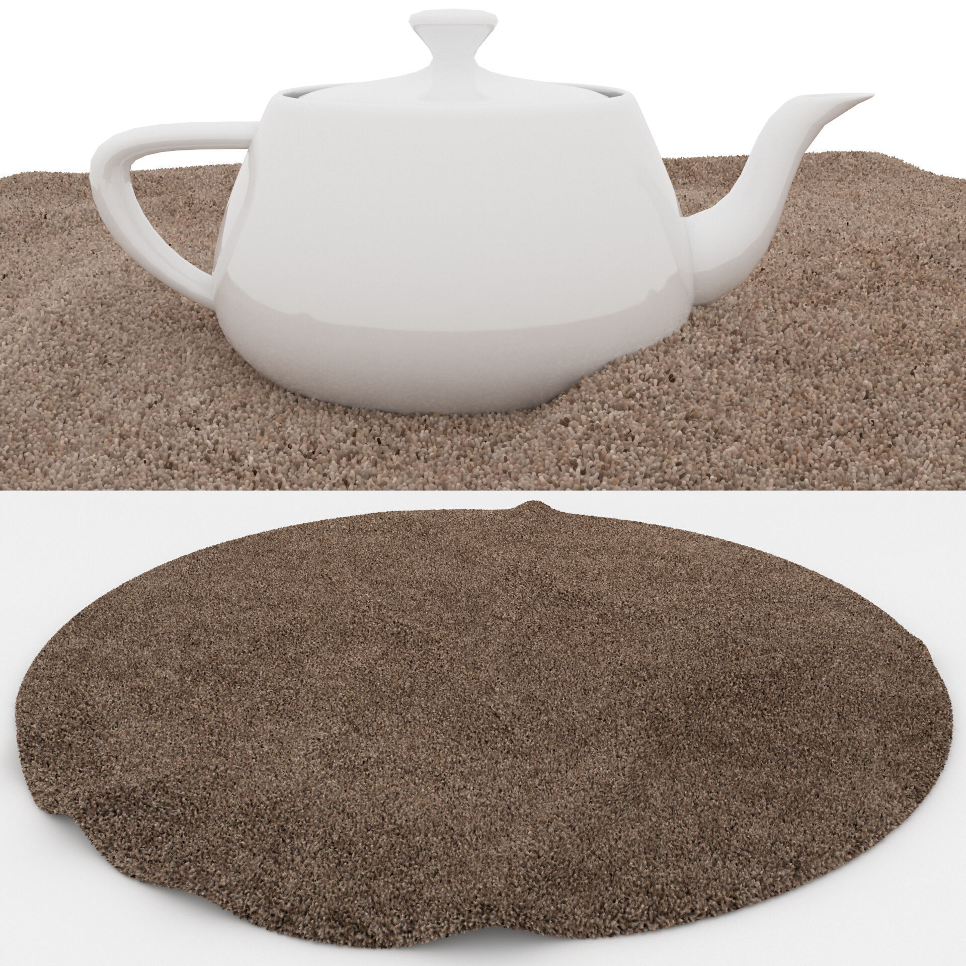 Rugs No 1038 Low-poly 3D model_1