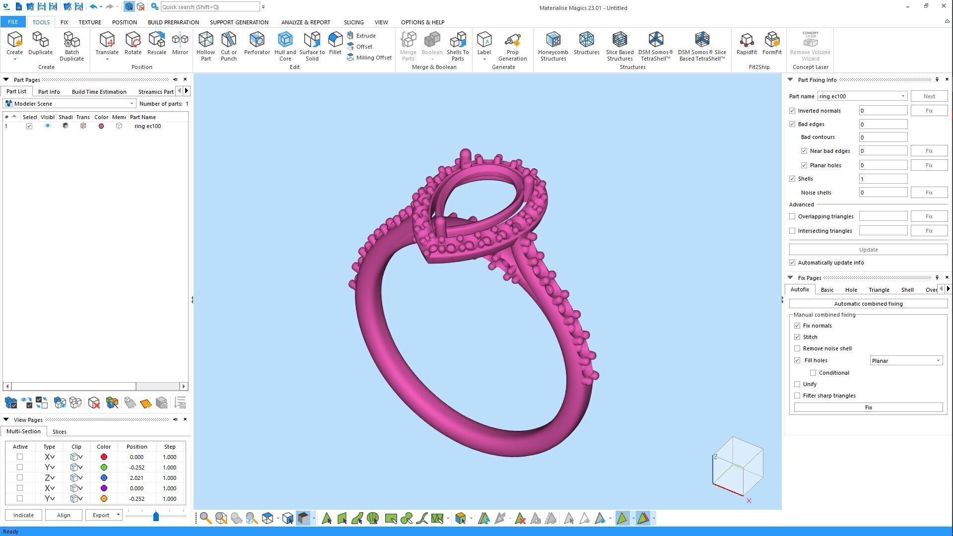 Ring 10100 3D print model_3