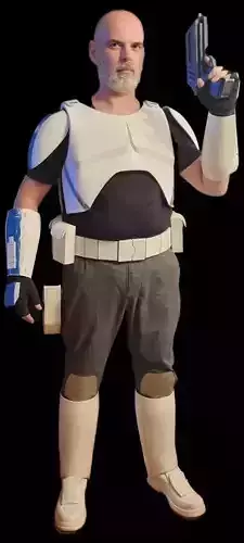 Rebels Old Man Rex Armor - Accurate Files -  NO HELMET