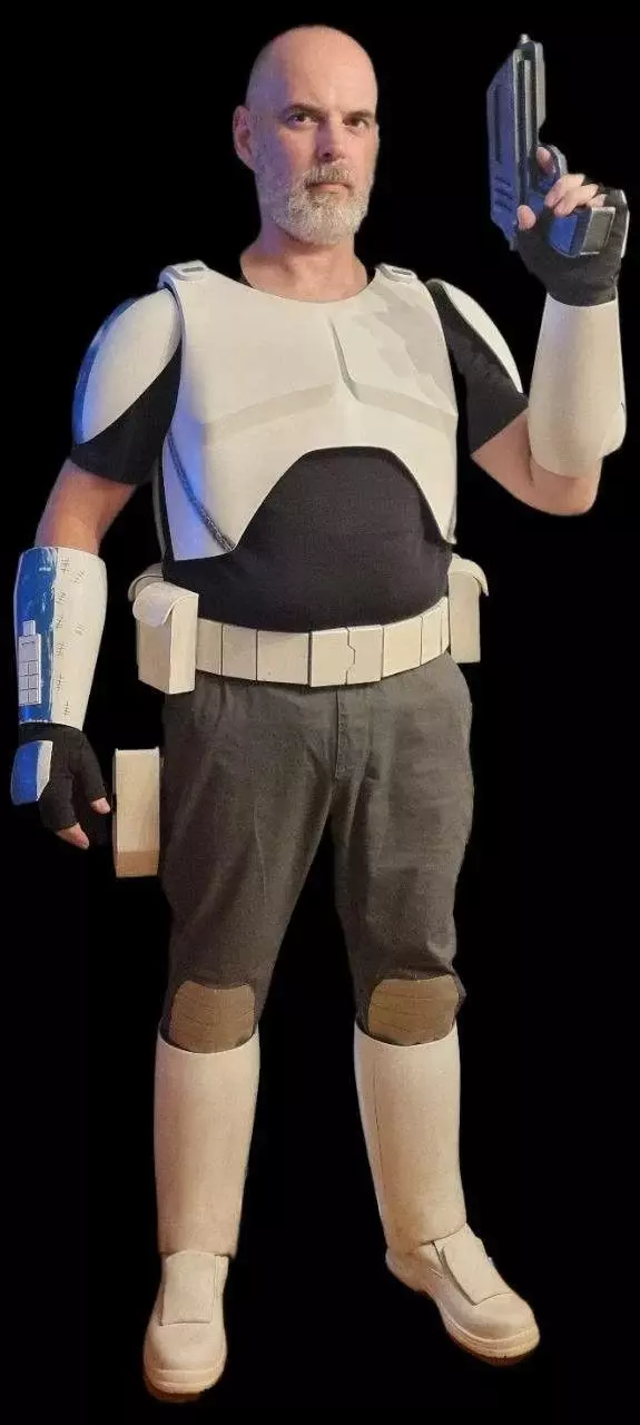 Rebels Old Man Rex Armor - Accurate Files -  NO HELMET 3D print model_0