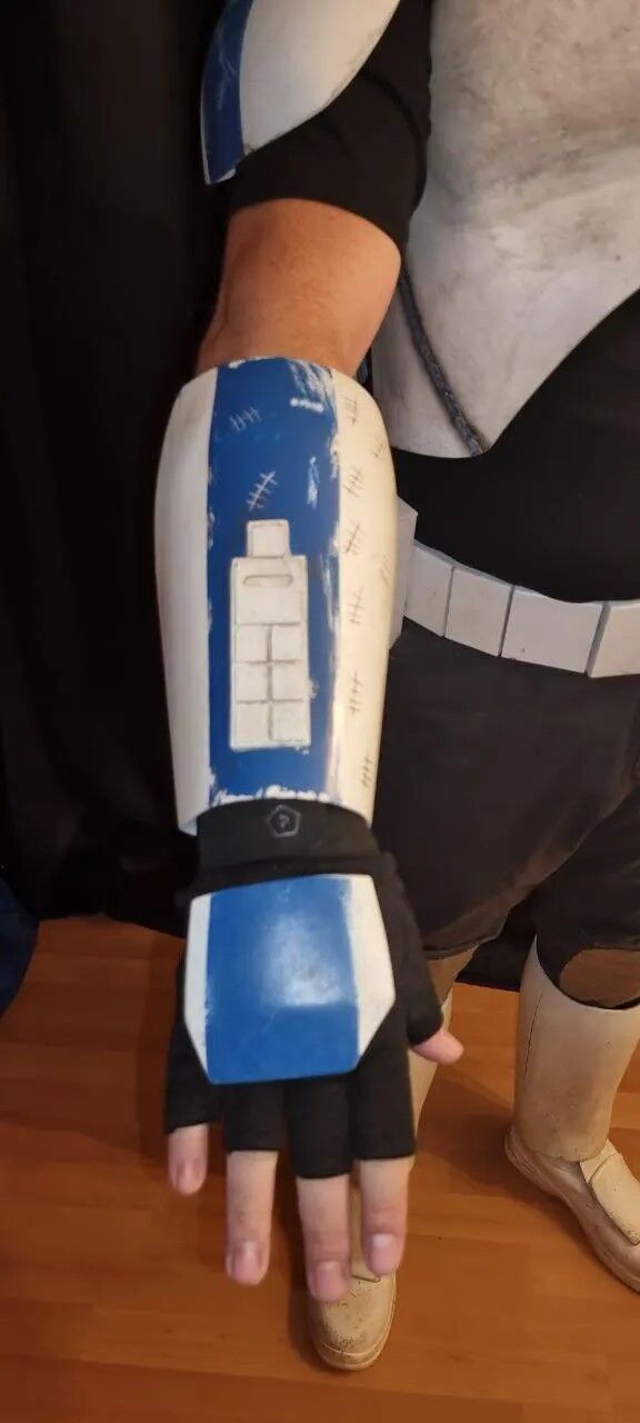 Rebels Old Man Rex Armor - Accurate Files -  NO HELMET 3D print model_3