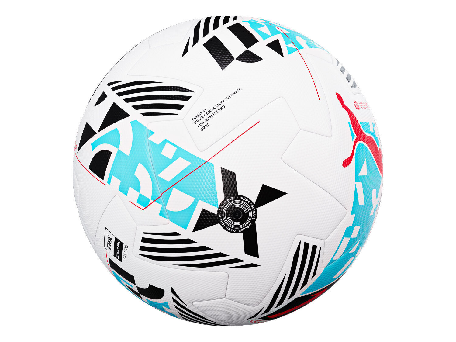 Puma La Liga League Football 2025 2026 Low Poly 3D Model Low-poly 3D model_2