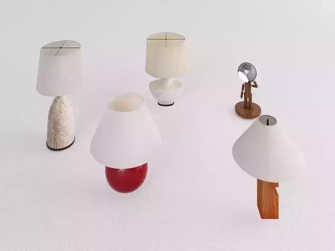 Nordic 5-Lamp Set