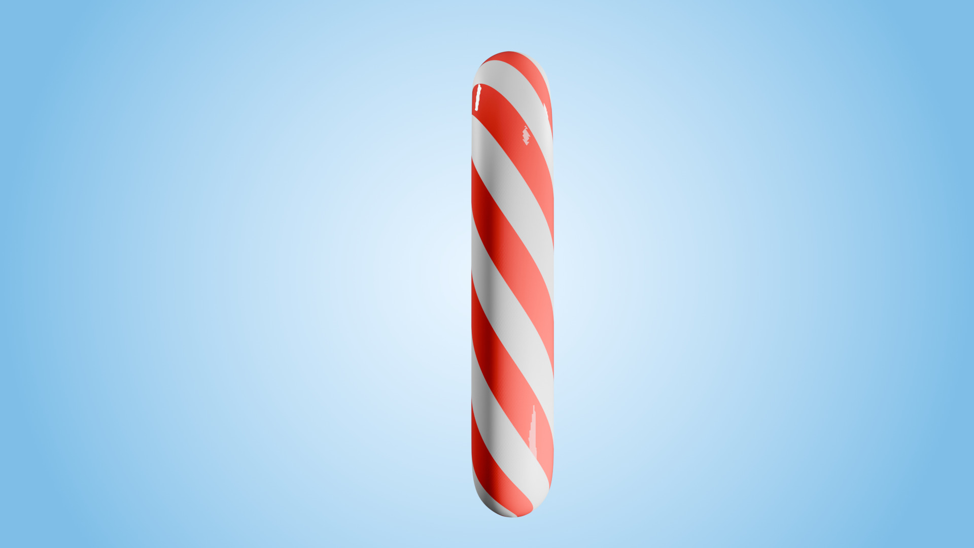 Christmas Candy Low-poly 3D model_9