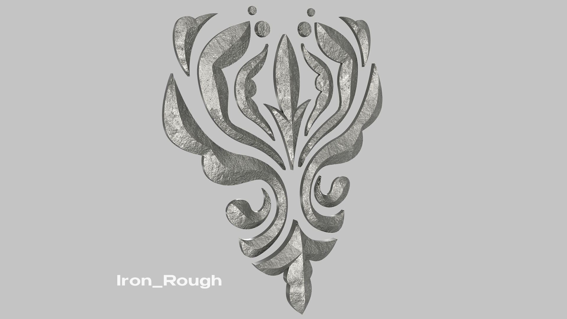 Carved Decor 3D model_4