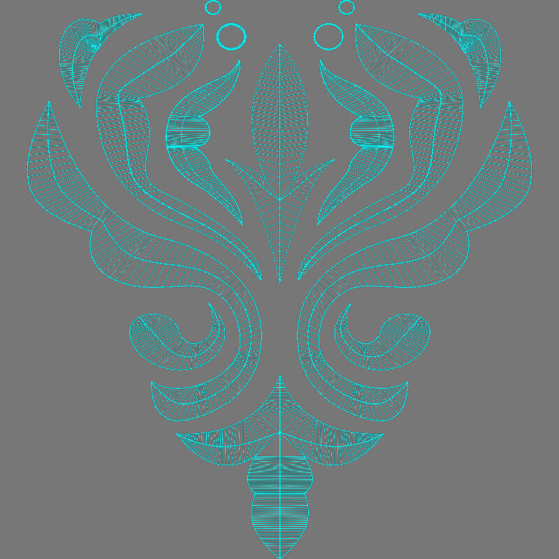 Carved Decor 3D model_8