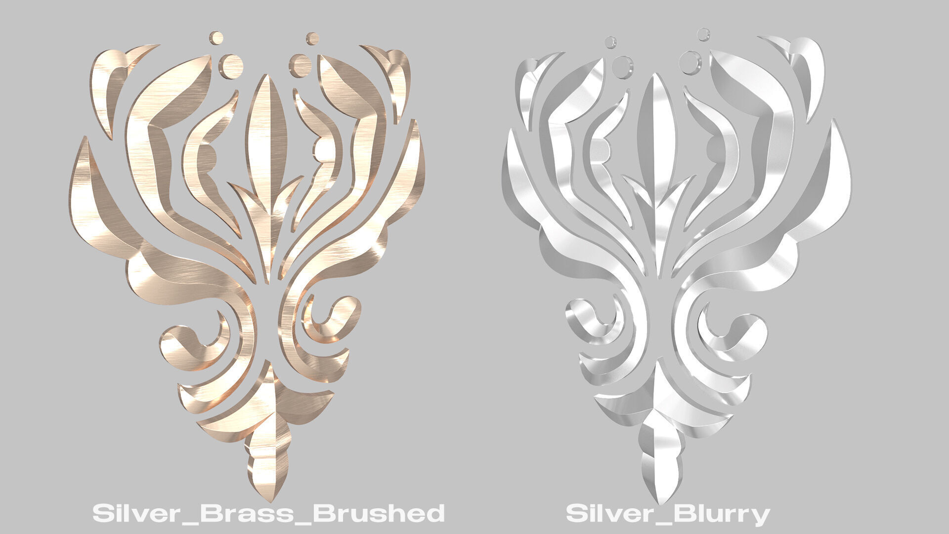 Carved Decor 3D model_3