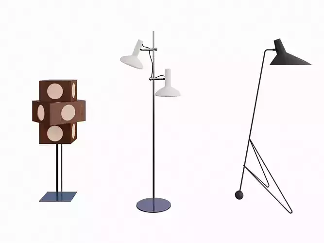 Modern Trio Floor Lamps