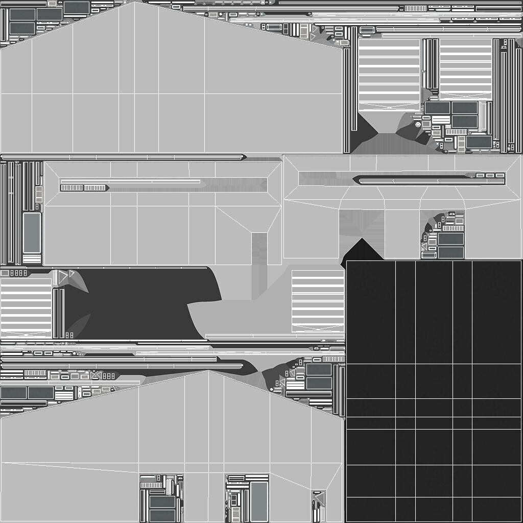 Industrial Building 9 Low-poly 3D model_11